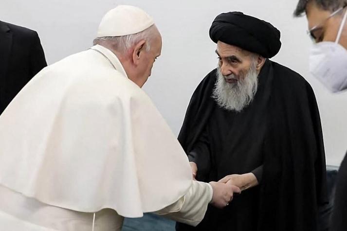 Sayyed Ali al-Sistani transmite al papa Francisco la importancia de la convivencia y el respeto entre los seguidores de distintas religiones