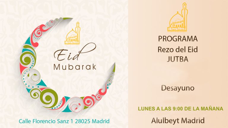 Horario rezo de Eid Al Adha