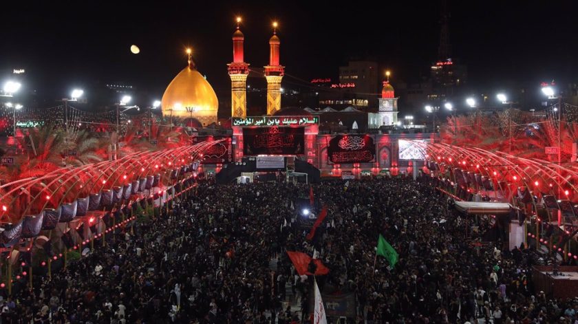 Musulmanes chiíes conmemoran Ashura en Kerbala